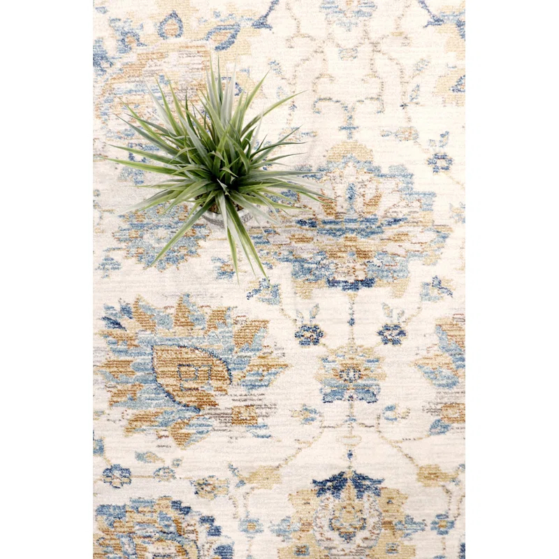 Pasargad Heritage Oriental Area Rug in Ivory
