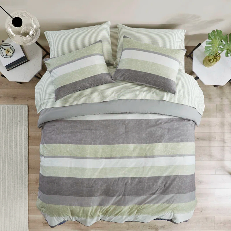 Madison Park Essentials Jaxon Comforter Set with Bed Sheets
