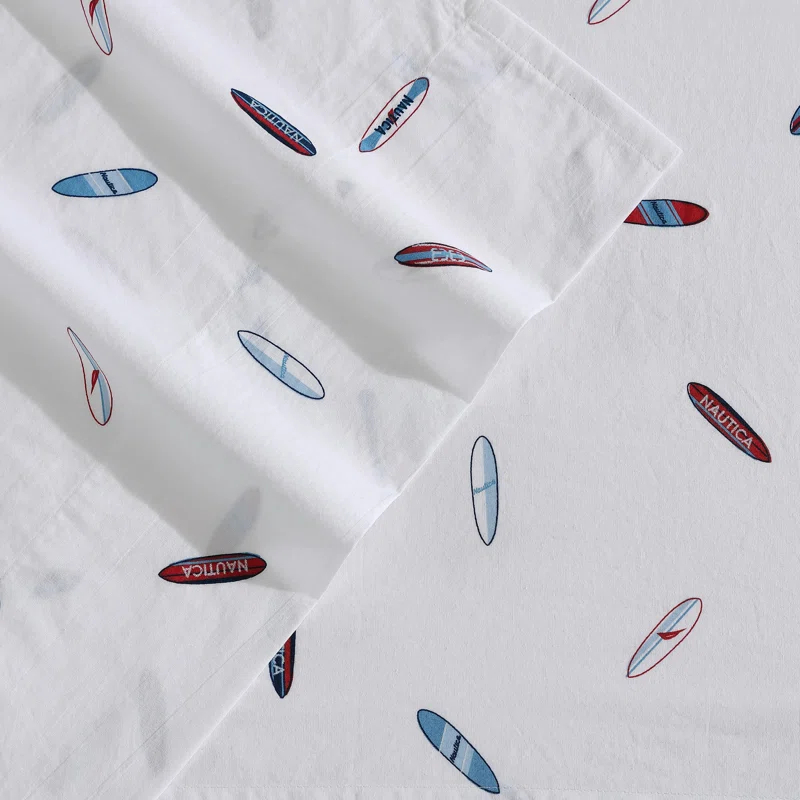 Nautica Nautica Printed Cotton Percale Sheet Sets