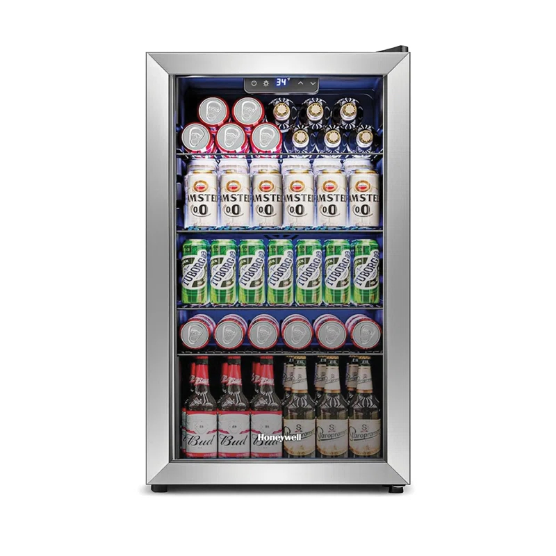 Honeywell 116 Cans (12 oz.) Freestanding Beverage Refrigerator & Reviews | Wayfair