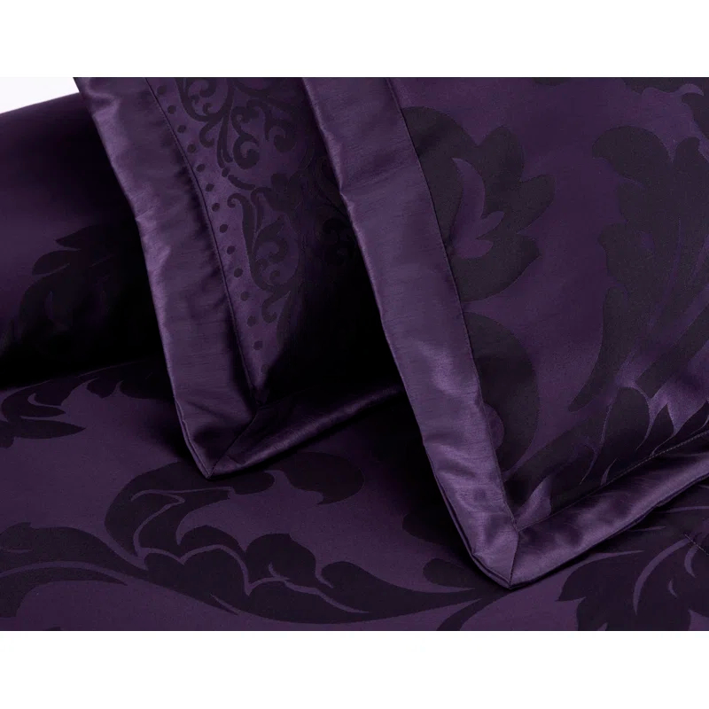 Royale Jacquard Floral 7 Piece Comforter Set