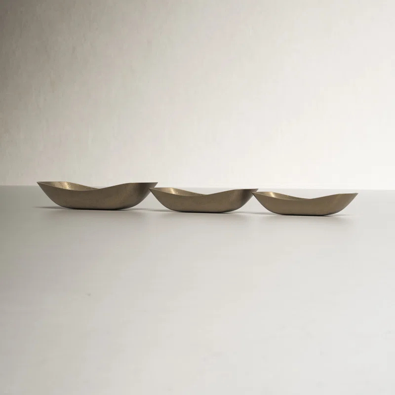 Timothy Metal Decorative Bowl 3