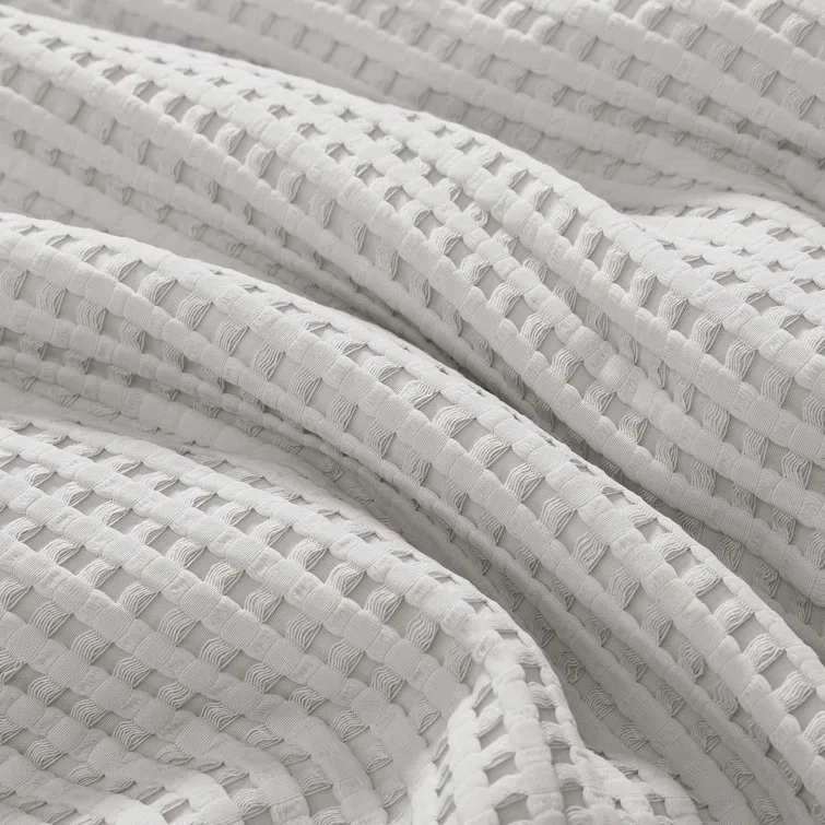 Kenneth Cole Kenneth Cole Solid Waffle Reversible Comforter Set