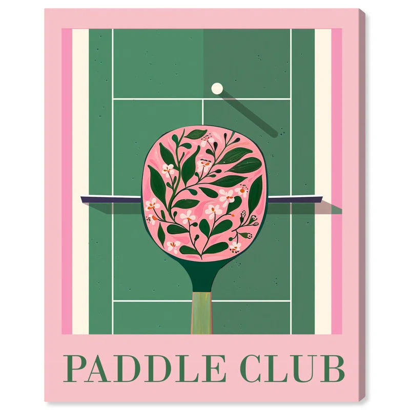 Art Remedy Paddle Club Canvas Beach Coastal Art by Art Remedy