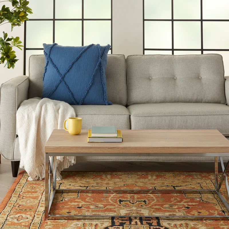 Darya Home Fringed Throw Pillow