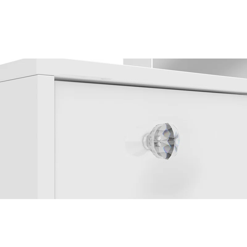 Boahaus LLC Boahaus Christina Large Modern Makeup Vanity Table