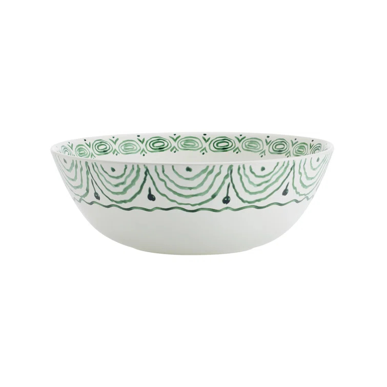 Fitz and Floyd Fitz And Floyd Green Sicily Serve Bowl/Salt & Pepper Set