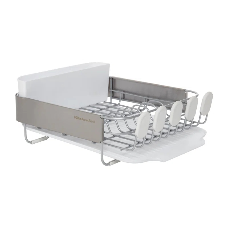 KitchenAid® KitchenAid® Compact Stainless Steel Dish Rack, 16.06-Inch
