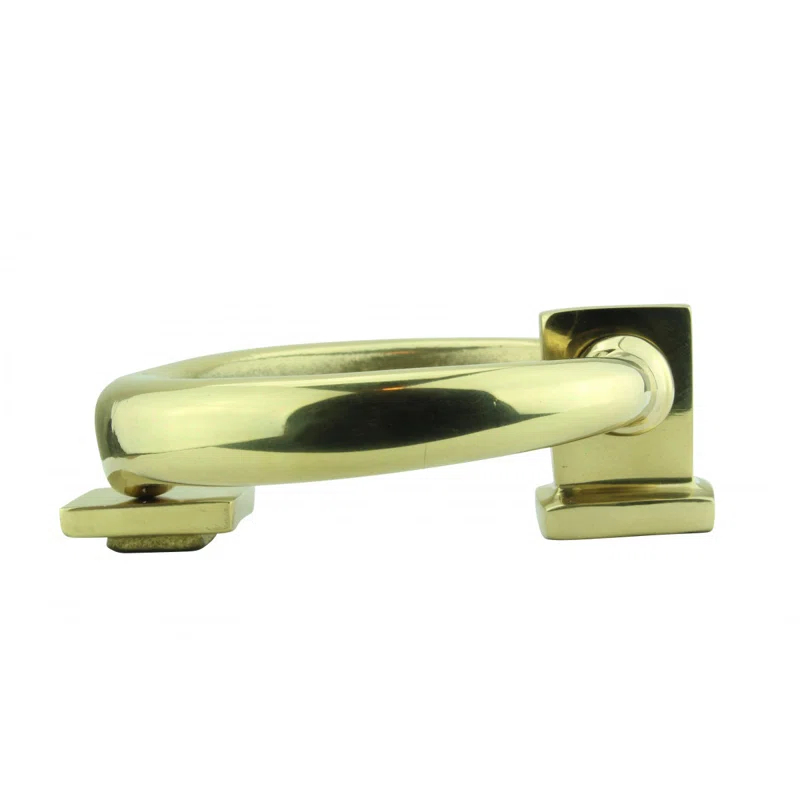 Ring Entry Solid Brass Door Knocker Antique Circular Brass Renovators Supply