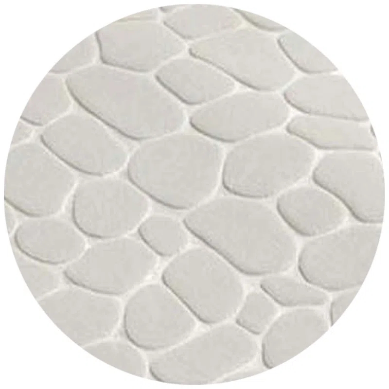 Evideco Pebble Runner Mat - Memory Foam - 48"L x 18"W for Kitchen, Bathroom and more