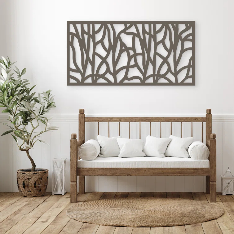 Grid Axcents 2 ft. H x 4 ft. W Polyethylene Privacy Screen