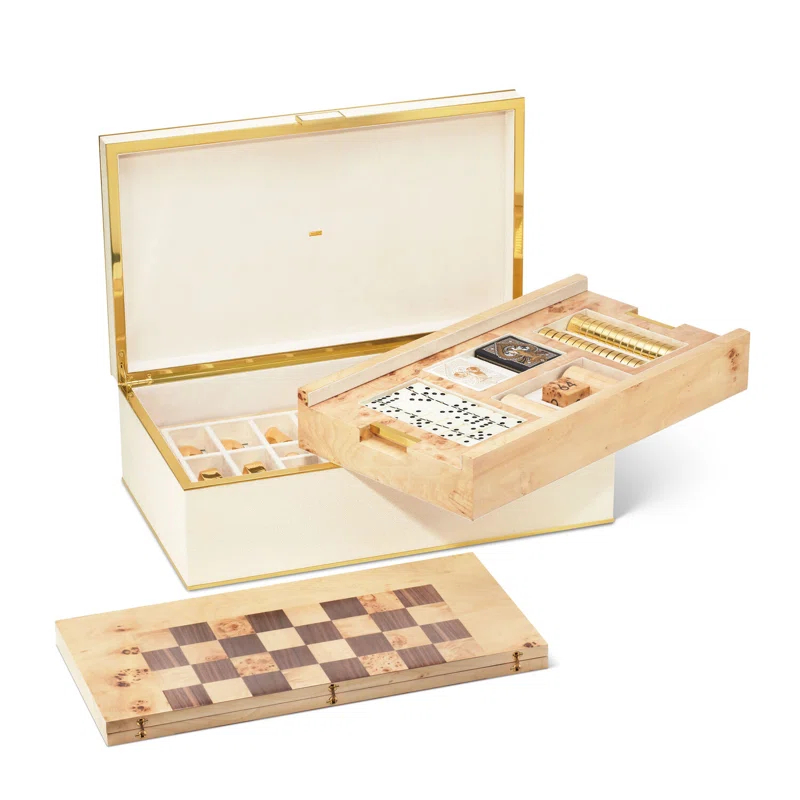 AERIN AERIN 21.5'' L Solid + Manufactured Wood Game Set