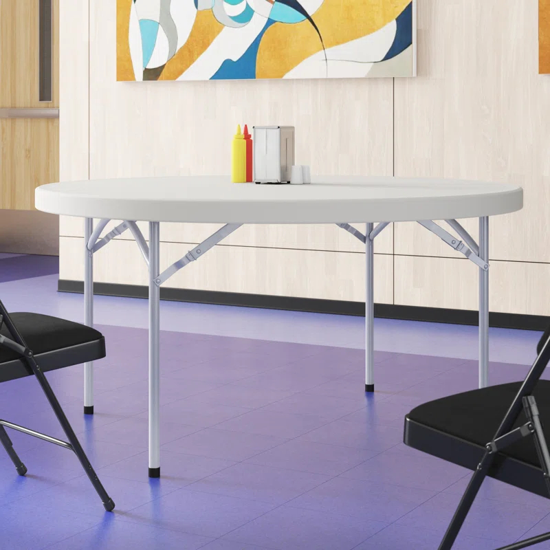National Public Seating 60'' Circular Portable Banquet Table