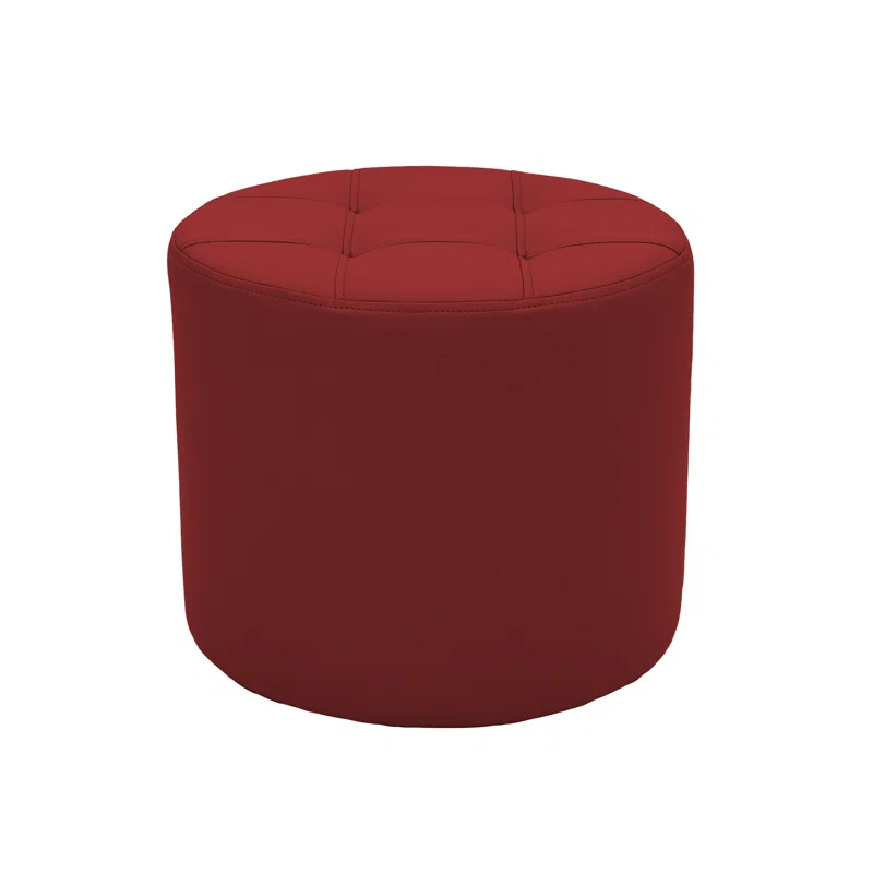 Factory Direct Partners Faux Leather Ottoman