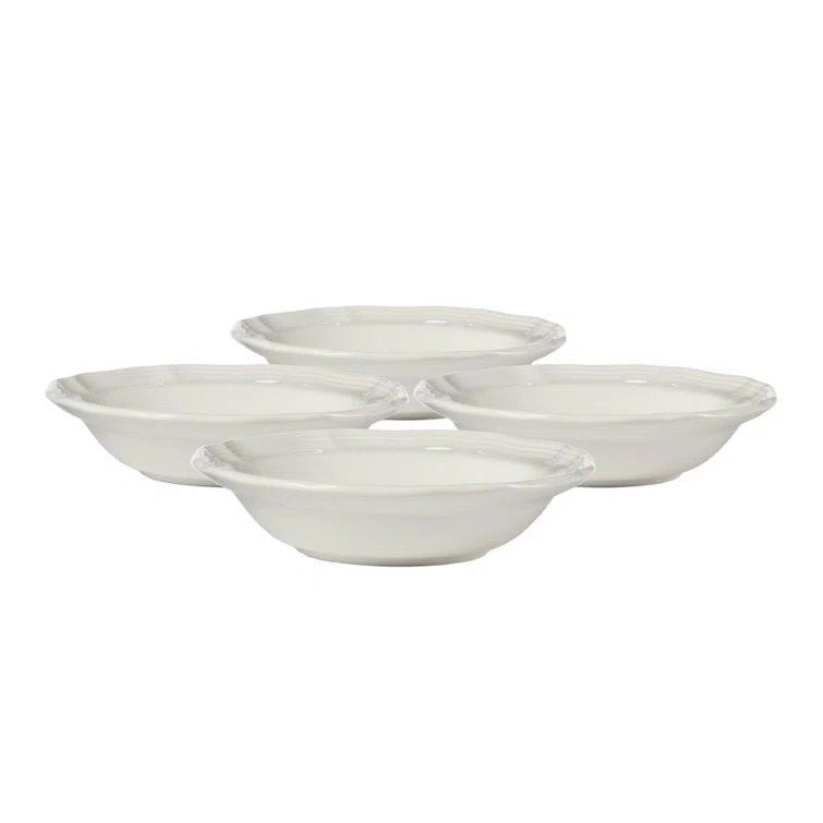 Mikasa Mikasa French Countryside 7.25 in. Fruit Bowl (Set of 4)