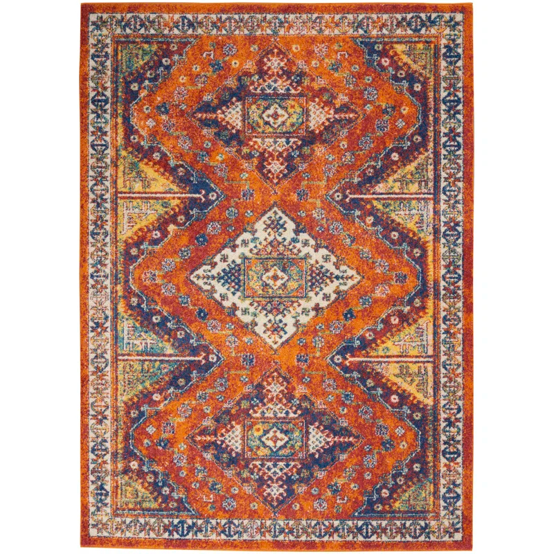 Bungalow Rose Rectangle Haycraft 9' X 12' Area Rug