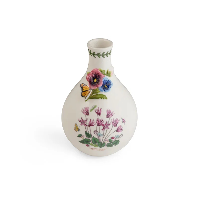 Portmeirion Portmeirion Bouquet Small Vase 8" Cyclamen