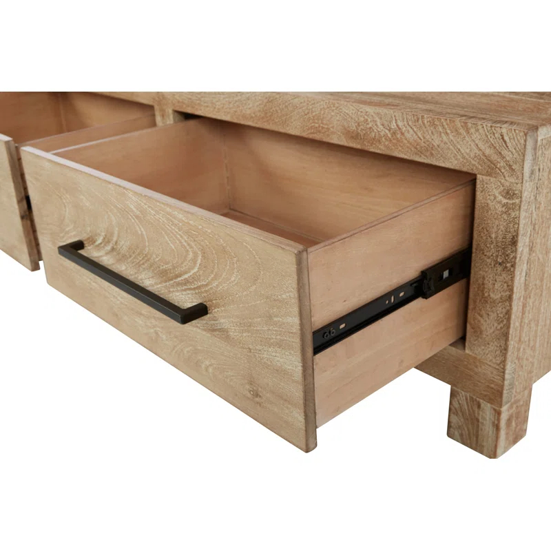 Dulandina Solid Wood Coffee Table