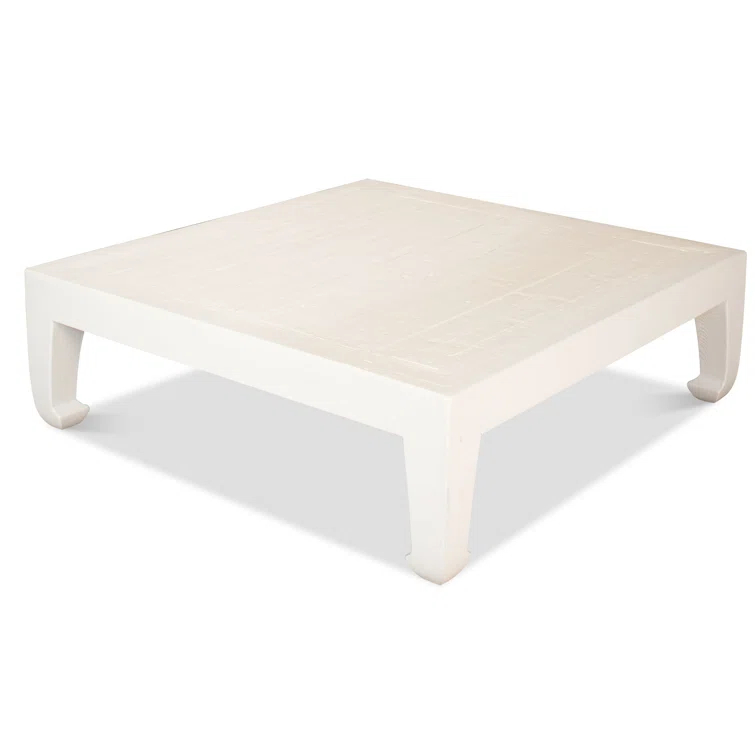 Sarreid Ltd Classic Chinese Solid Wood Single Coffee Table