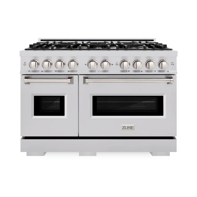 ZLINE ZLINE Autograph Edition 48 in. Classic Dual Fuel Range w/ 8 Burners & Accents CDR48