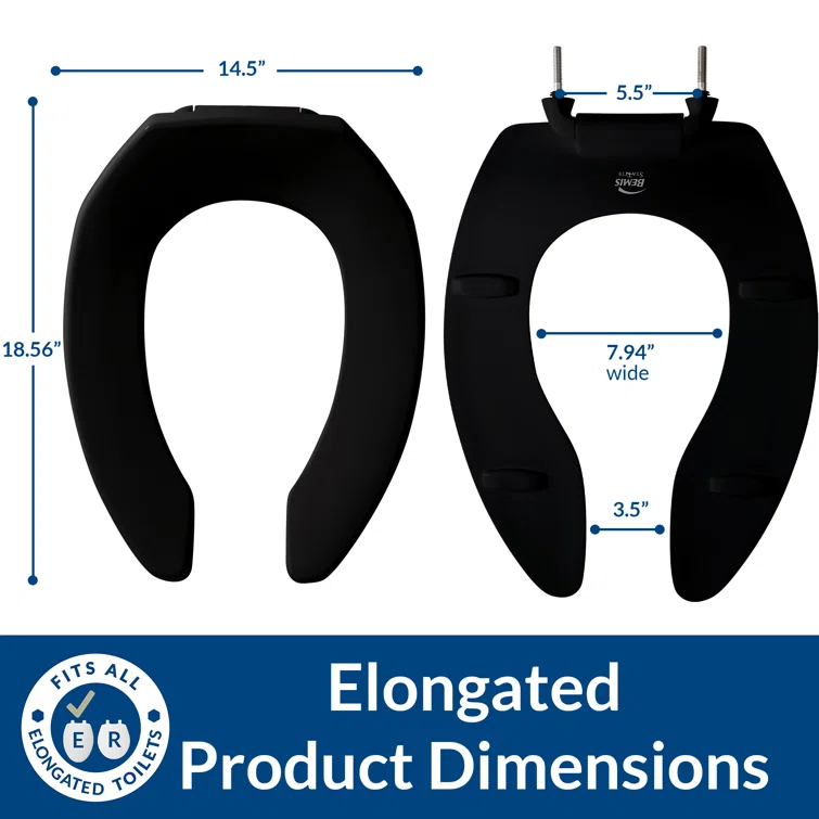 Bemis Commercial Toilet Seat 7B1955SSCT 047