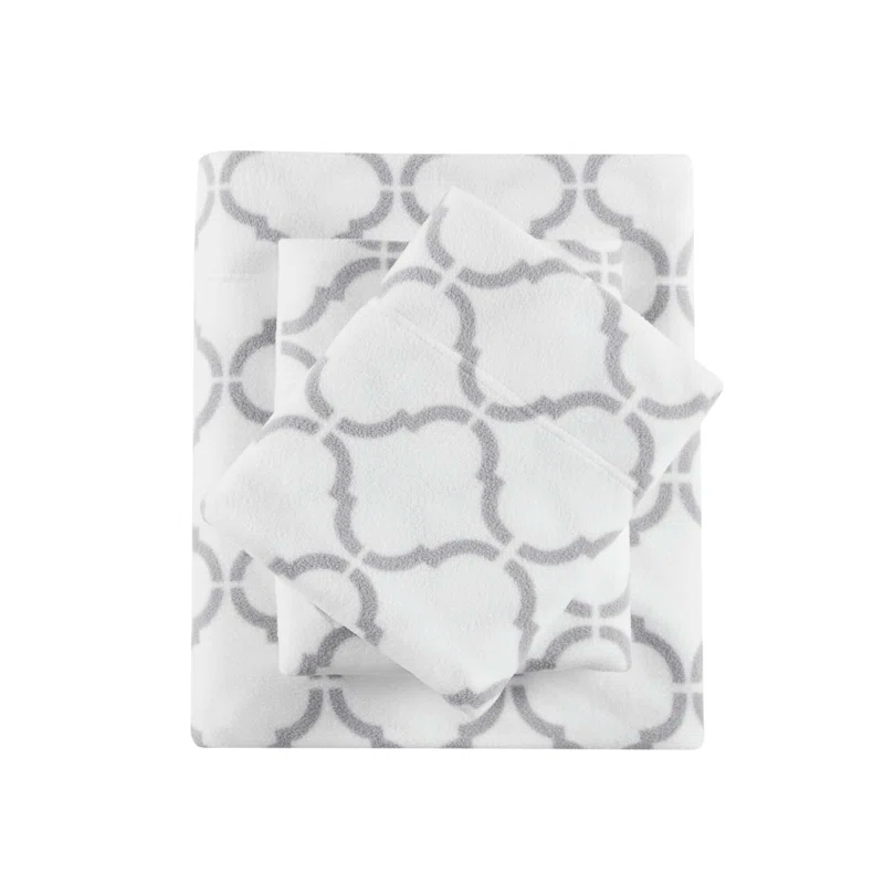 Madison Park Micro Fleece Sheet Set
