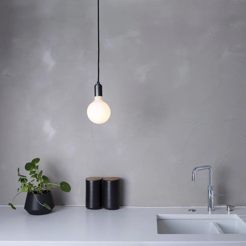 Porcelain III Pendant Light by Tala - Graphite / 5"Dia