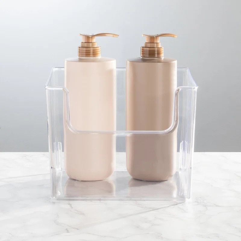 mDesign mDesign Plastic Bathroom Storage Organizer Bin with Open Front