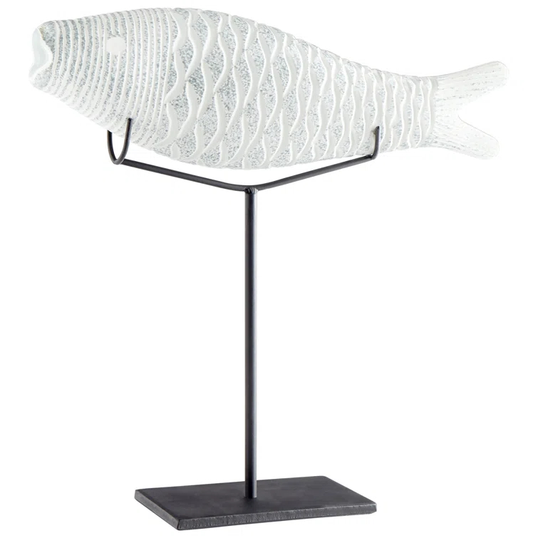 Decorative Pisces on Iron Stand