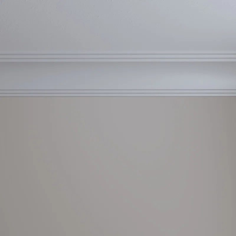 5 7/8"H x 5 7/8"P x 8 3/8"F x 94 1/2"L Kent Crown Moulding