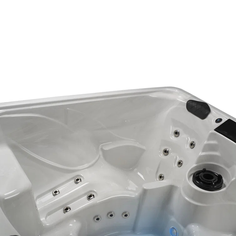 Aqualife® by Strong Spas® Aqualife Edgewater 5-6 Person 28-Jet Acrylic Lounger Hot Tub With Ozonator