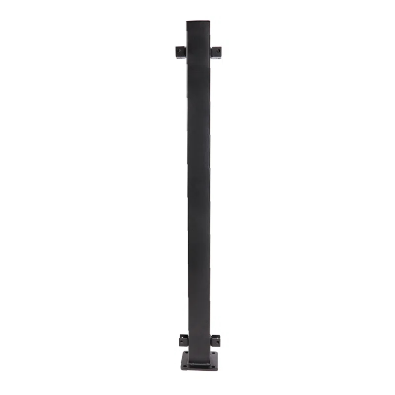 Fe26 39.5 in. H x 2 in. W Steel Railin.g Lin.e Post
