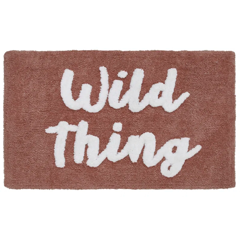Jade & Oake Wild Thing Tufted Bath Rug, 20" x 32"