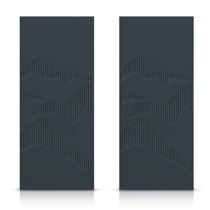 Calhome Hollow Paneled Painted Sliding Closet Doors