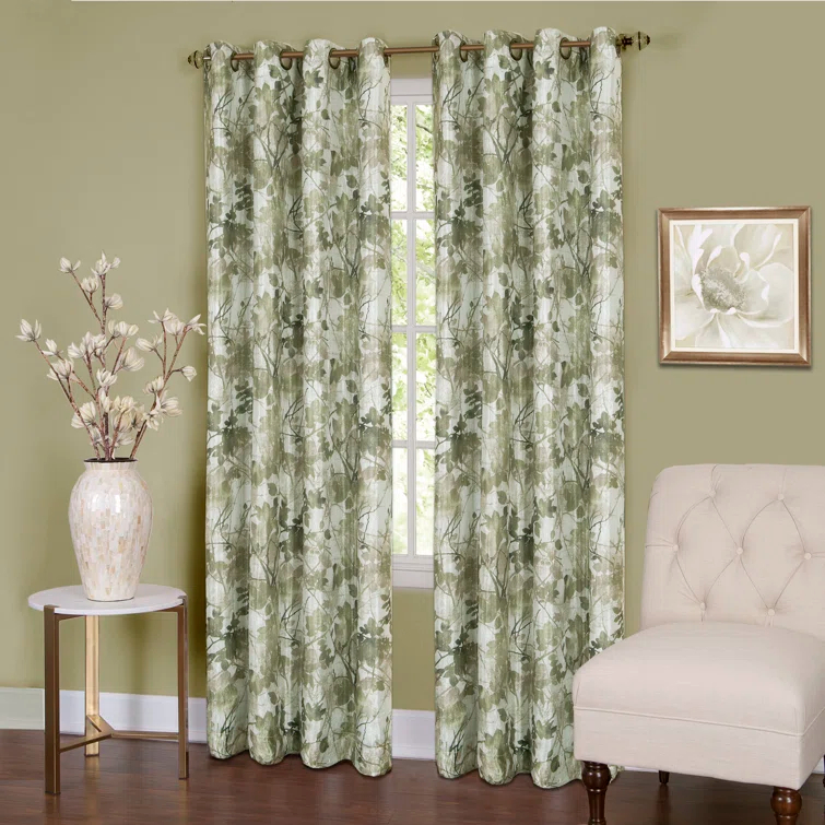 Ophelia & Co. Sybilla Synthetic Room Darkening Curtain Single Panel