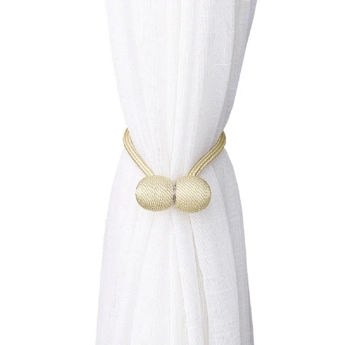 Rosdorf Park Towerside Rayon 1.4" Magnetic Curtain Tieback & Reviews | Wayfair