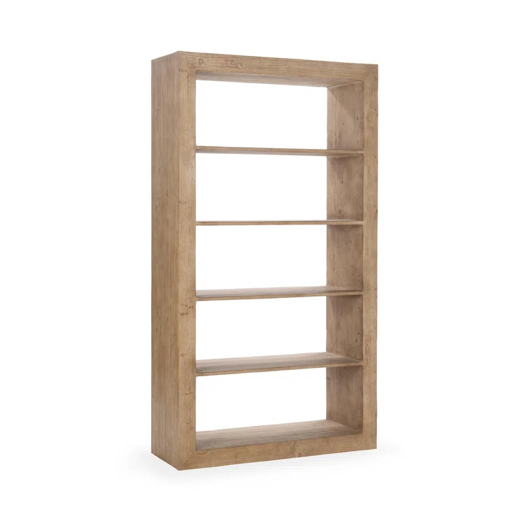 Classic Home Nalani Reclaimed Pine Wood Bookshelf
