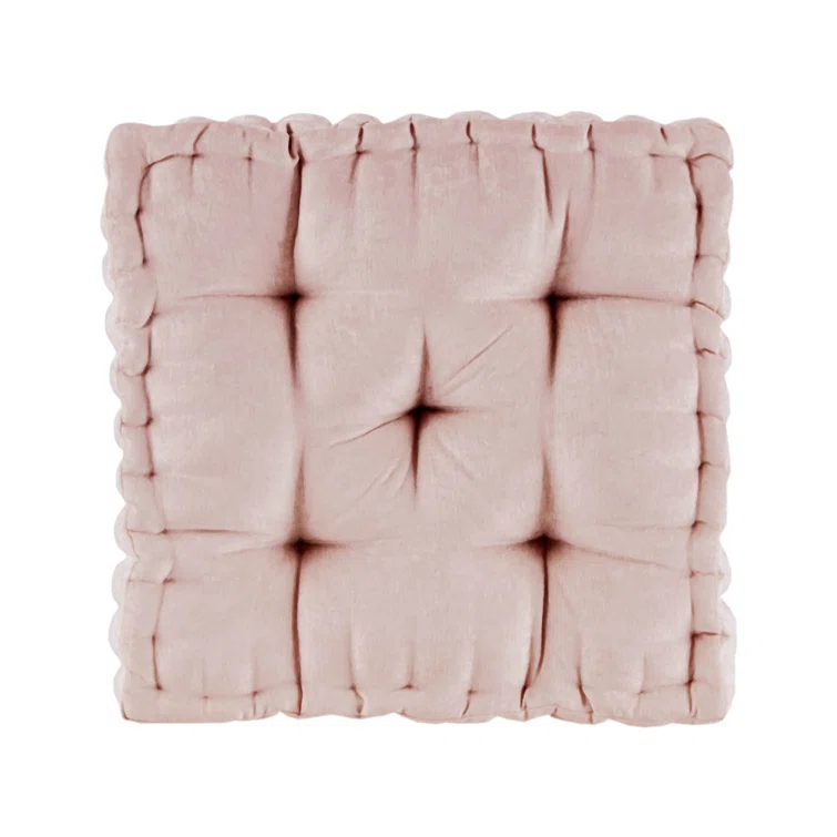 Intelligent Design Azza Poly Chenille Square Floor Pillow Cushion