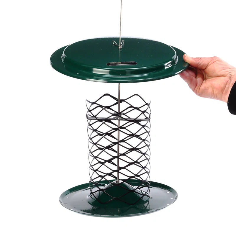 Birds Choice Metal Hanging Tube Bird Feeder