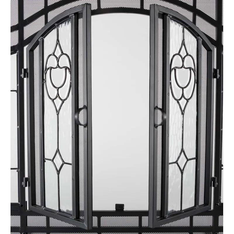Steel Fireplace Screen