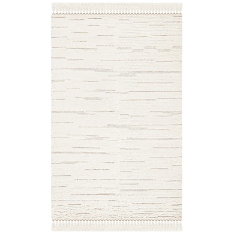 Dakota Fields Casablanca Hand Woven Wool Rug