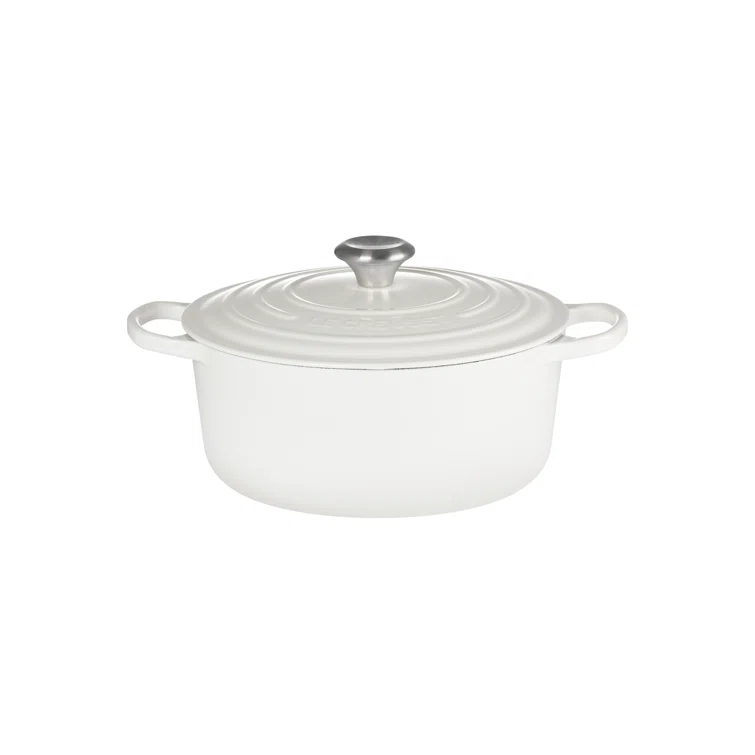 Le Creuset Signature Enameled Cast Iron Round Dutch Oven with Lid