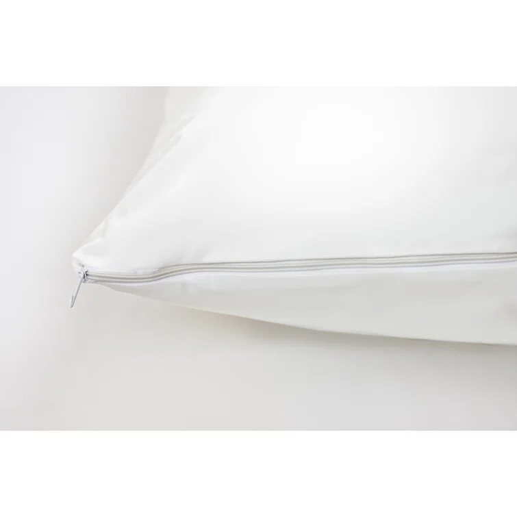 Hospitology The Original Sleep Defense System Zippered Waterproof Dust Mite Proof Hypoallergenic Pillow Encasement (Set of 2)