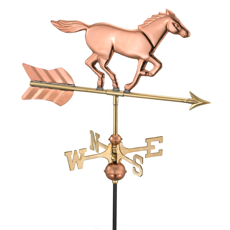 Good Directions 27'' H Metal Animals Weathervane