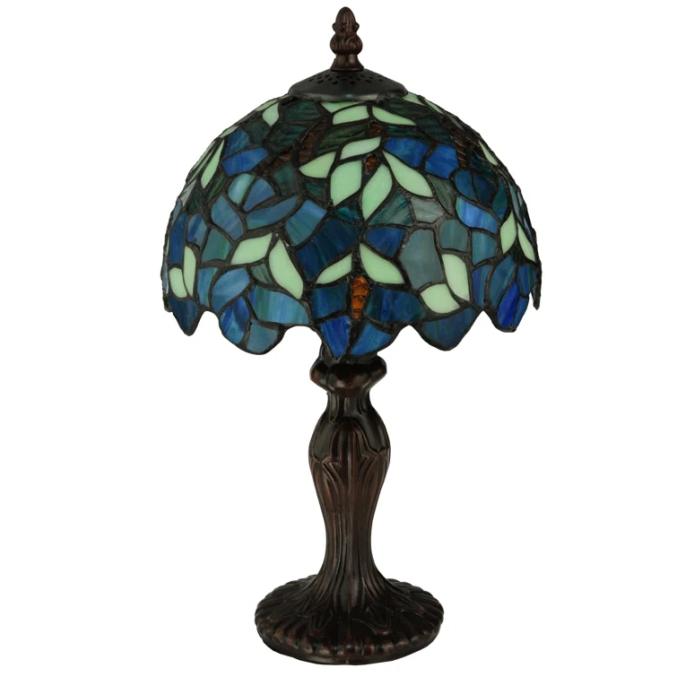 Meyda Lighting Meyda Tiffany & Stained Glass Metal Table Lamp