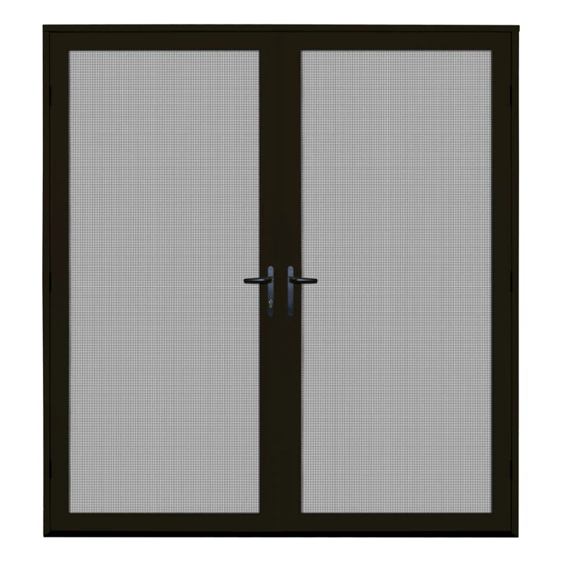 Titan Security Doors Meshtec 81.6'' Aluminum Screen Doors