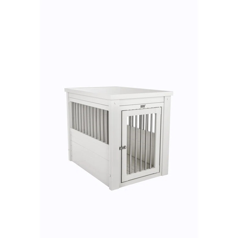 Southwick ECOFLEX Dog Crate End Table - Durable Wood-Plastic Composite with Stainless Steel Latch