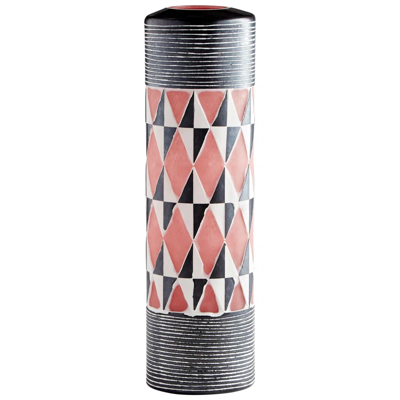 Cyan lighting - Mesa - Medium Vase - 7.5 Inches Wide by 15.75 Inches High - Cyan