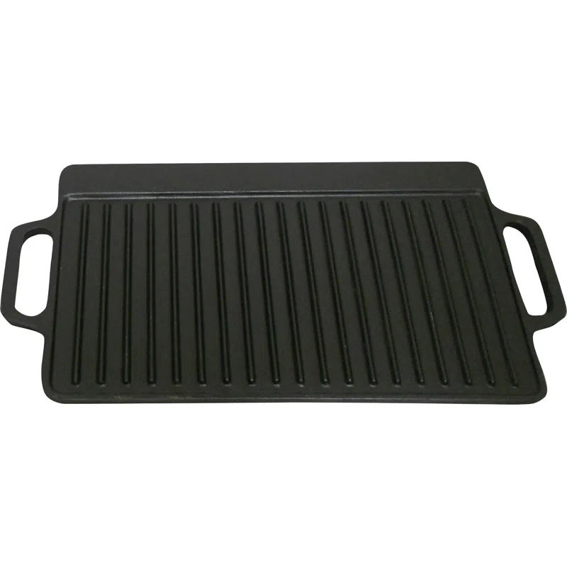 King Kooker King Kooker Seasoned Cast Iron Reversible Grill / Griddle Pan
