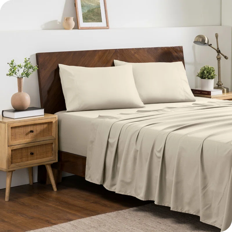 Bare Home Microfiber Pillowcase Set Envelope Closure